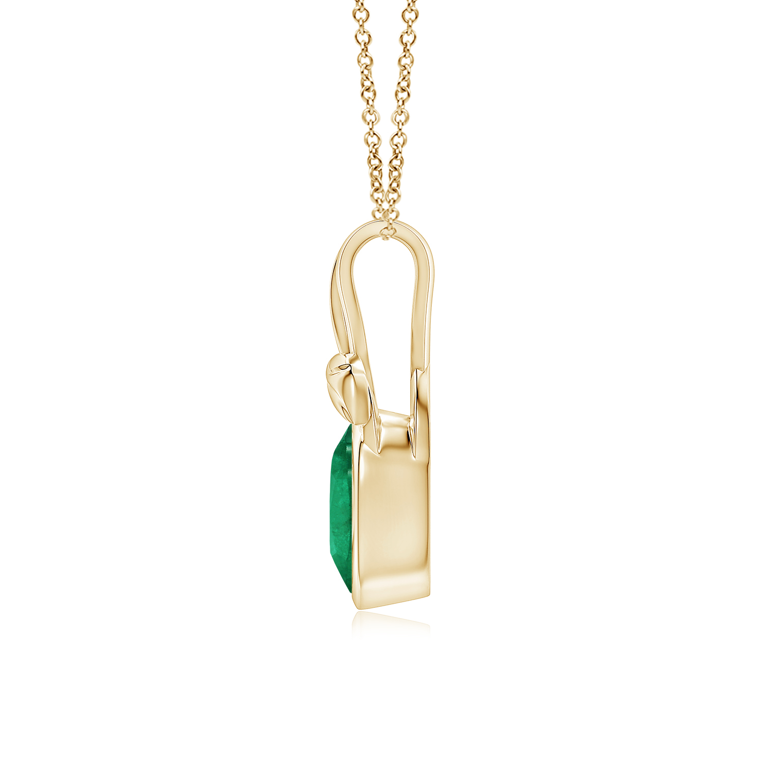 Nature Inspired Emerald (Panna) Pendant