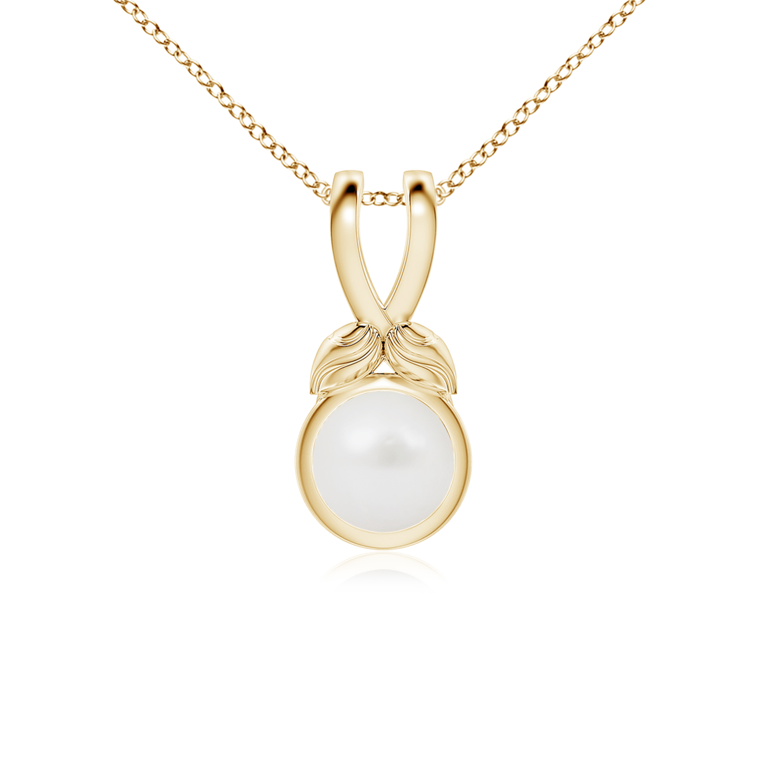Nature Inspired  South Sea Cultured Pearl (Moti) Pendant