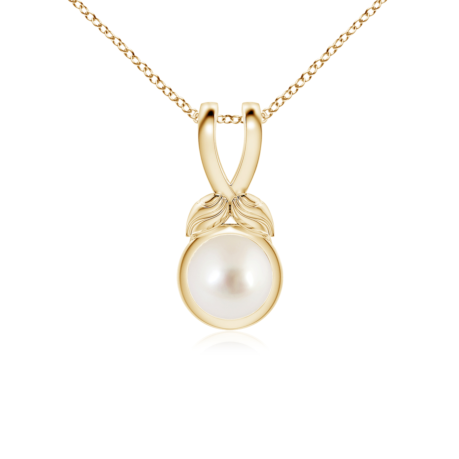 Nature Inspired  South Sea Cultured Pearl (Moti) Pendant