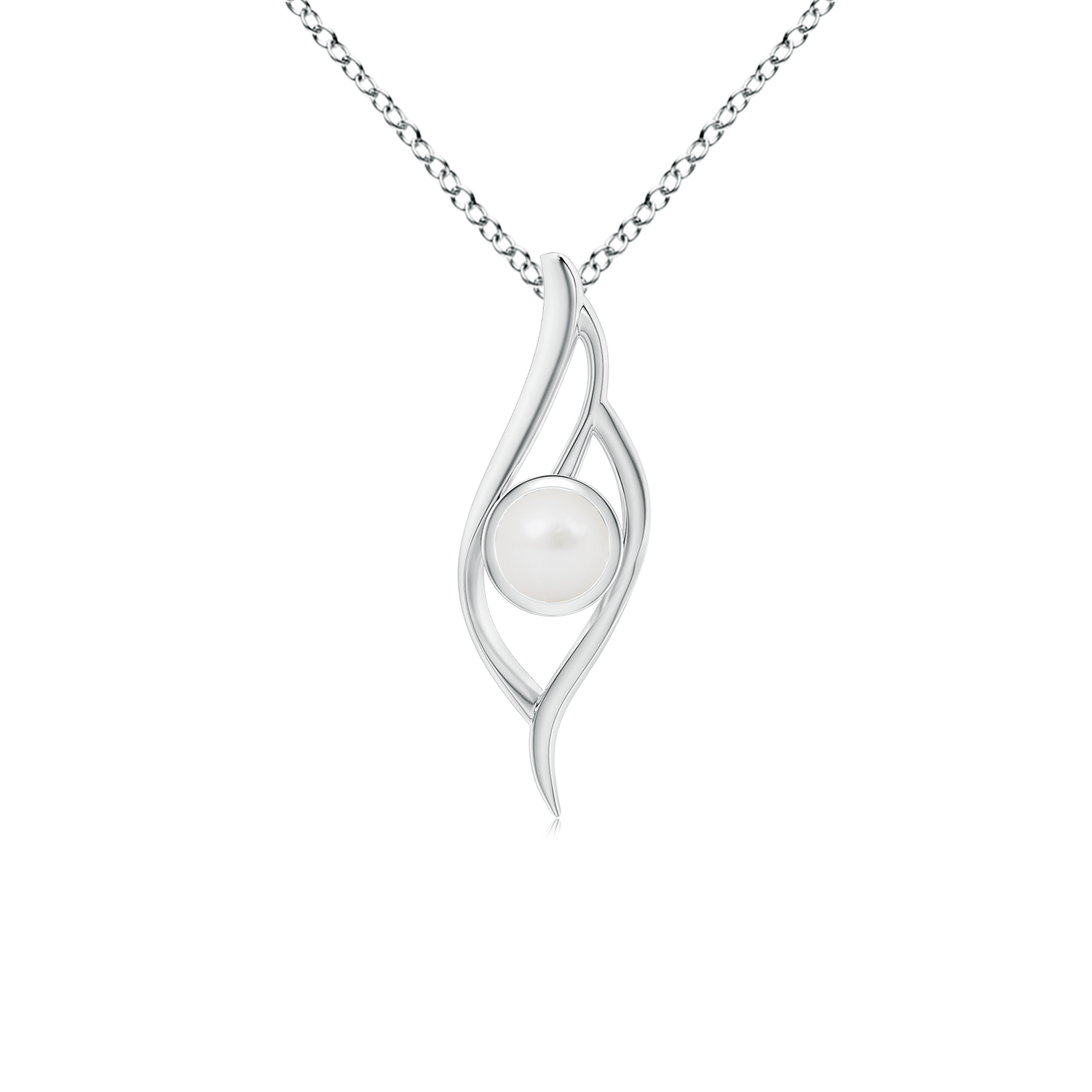 South Sea Cultured Pearl (Moti) Angel Wing Bypass Pendant