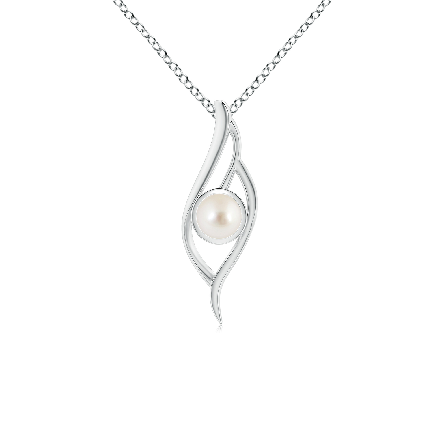South Sea Cultured Pearl (Moti) Angel Wing Bypass Pendant