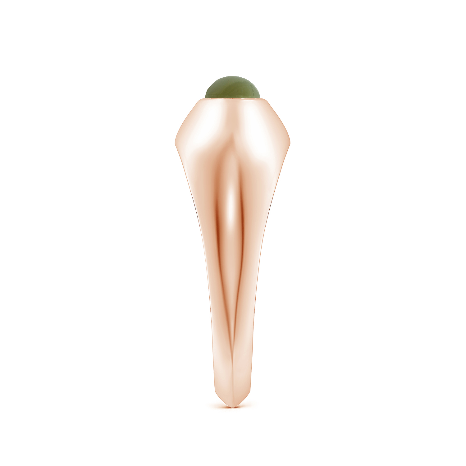 Oval Cat's Eye (Lehsunia) Signet Ring