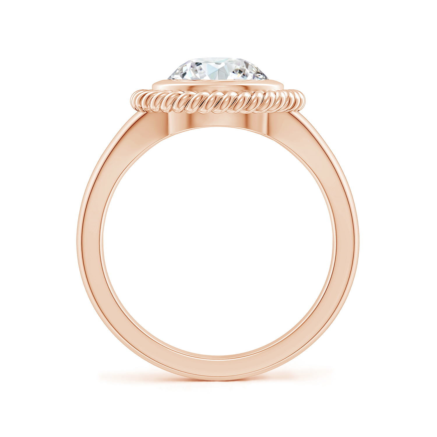 Natural Round Diamond (Heera) Halo Ring
