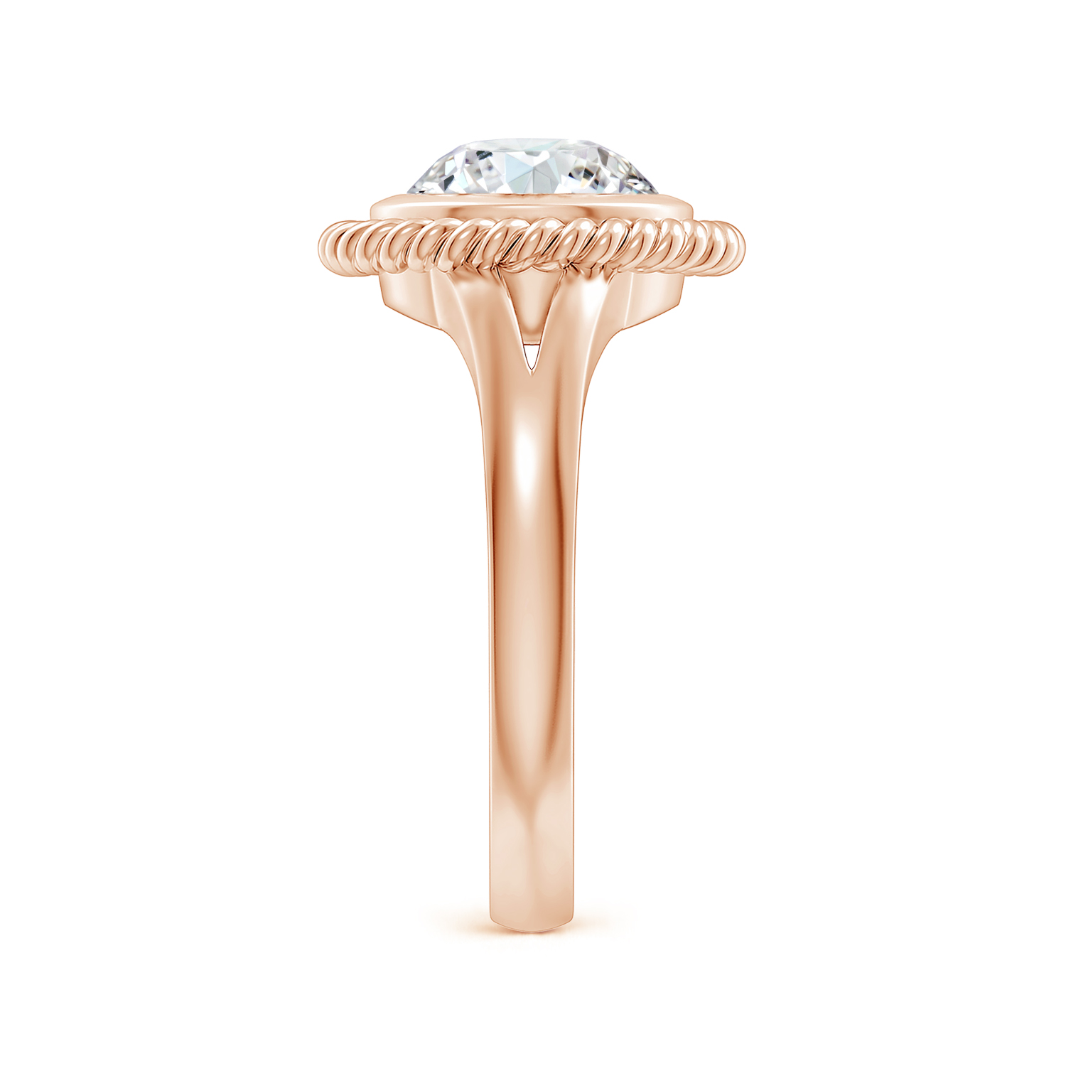 Natural Round Diamond (Heera) Halo Ring